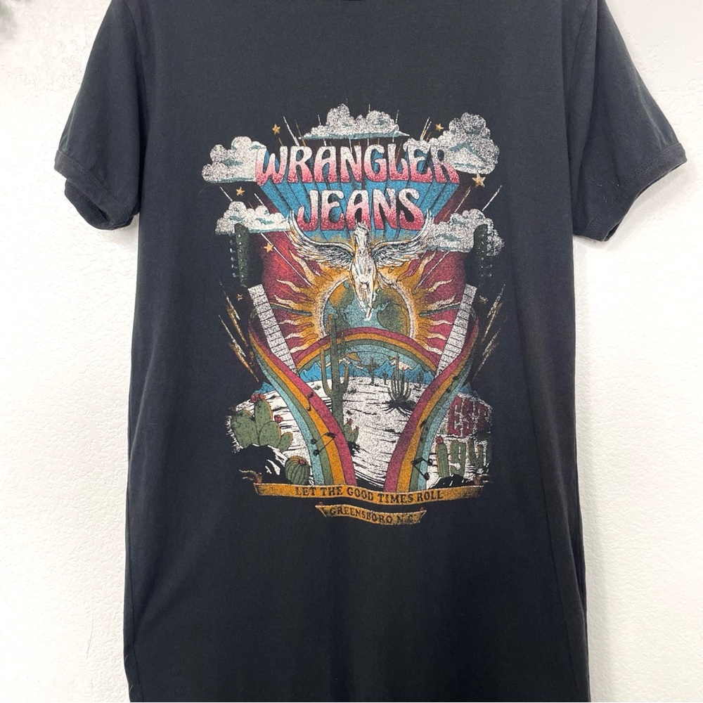 Wrangler Black Graphic Dress - Picture 2 of 7